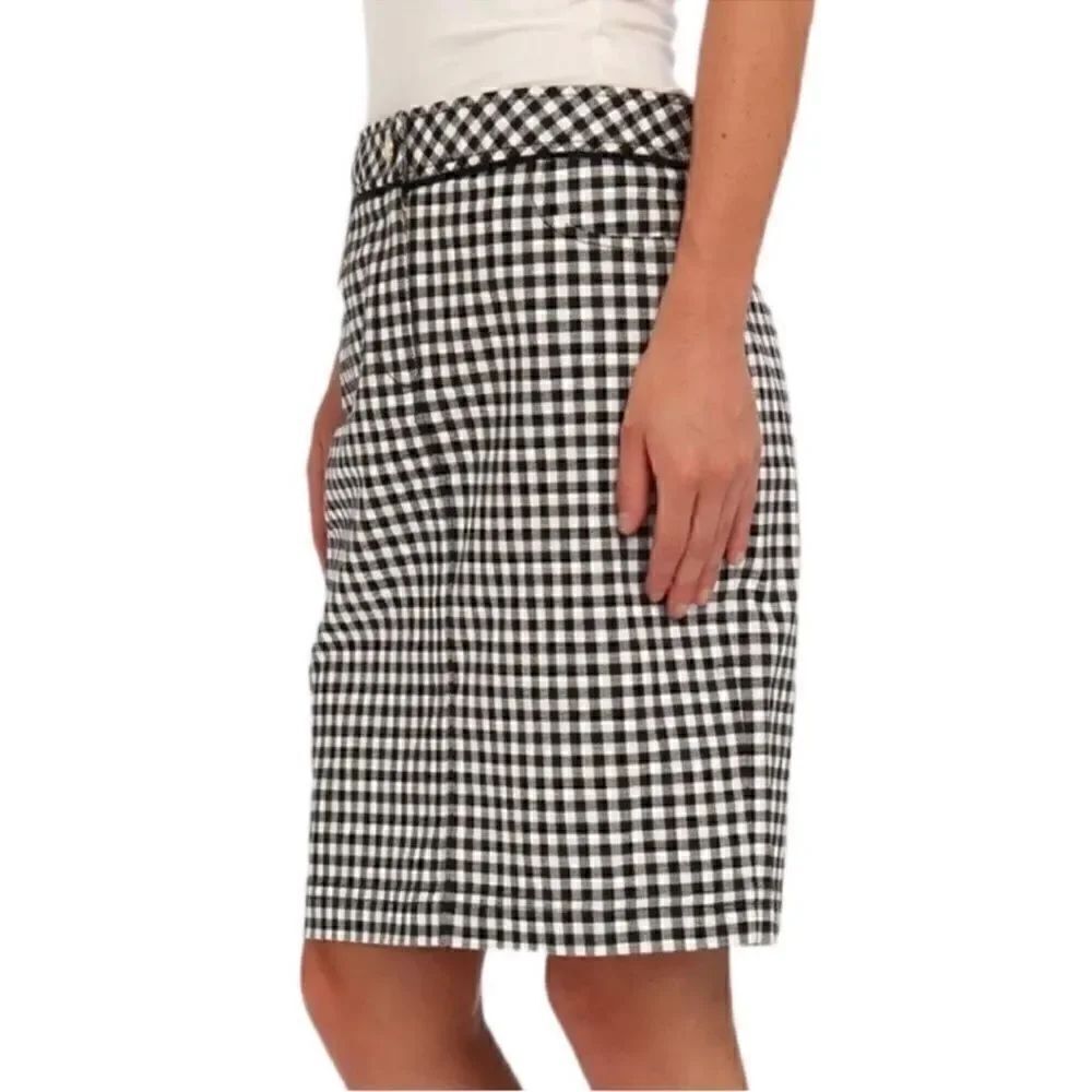Jones New York Black & White Skirt(Size 8)